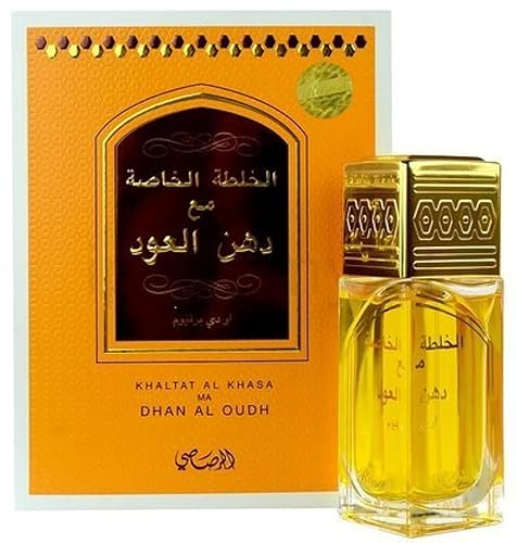 RASASI Khaltat Al Khasa Ma Dhan Al Oudh for Men and Women (Unisex) EDP - Eau De Parfum 50 ML (1.7 oz) | Oriental Perfumery | Long Lasting Perfumes