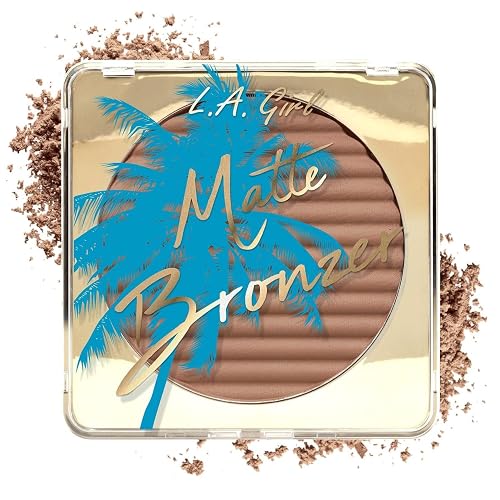 L.A. Girl Matte Bronzer, Back to the Beach (Light to Medium) GBL413