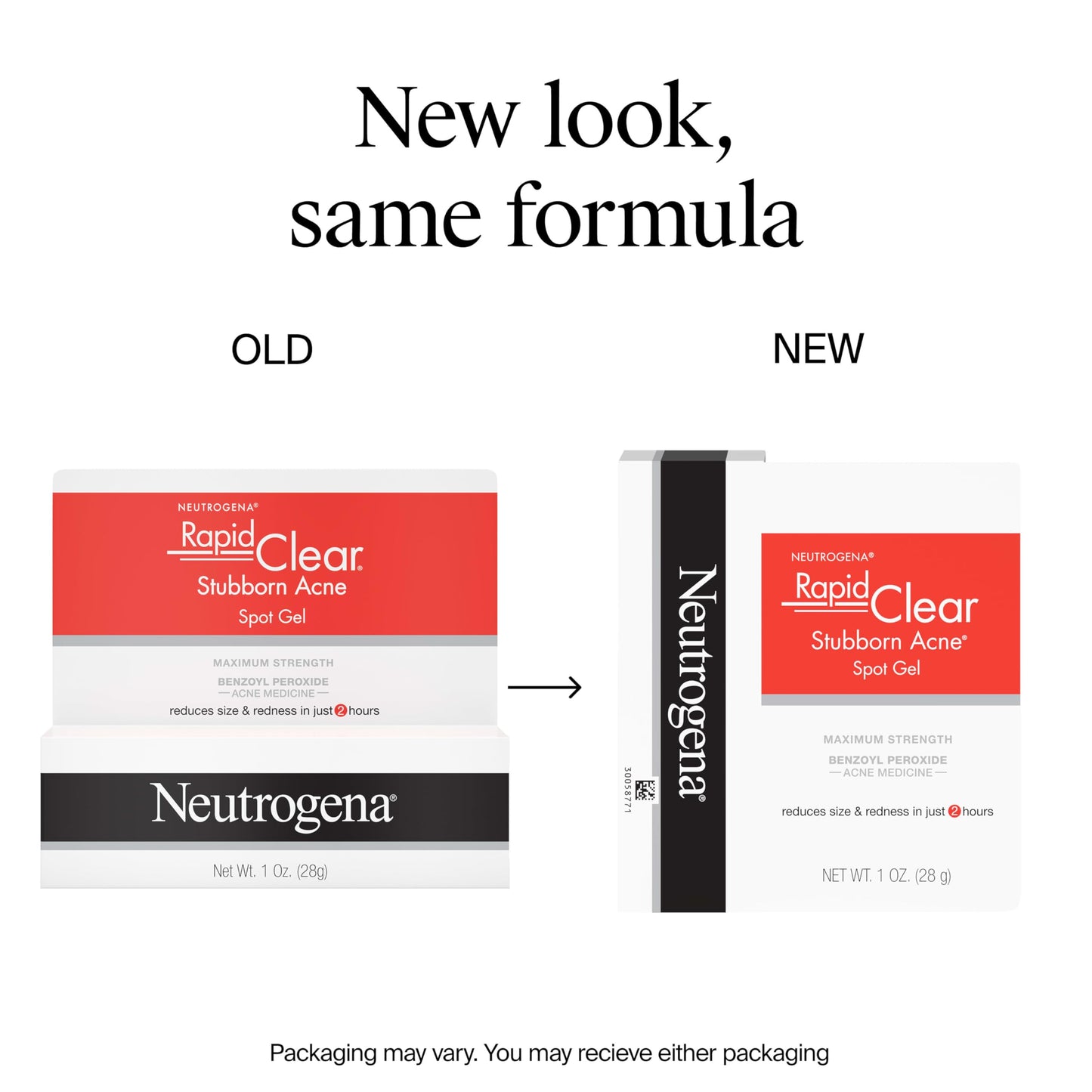Neutrogena Rapid Clear Stubborn Acne Spot Treatment Gel, Maximum Strength 10% Benzoyl Per-oxide Treatment Medication for Acne Prone Skin, Pimple Cream