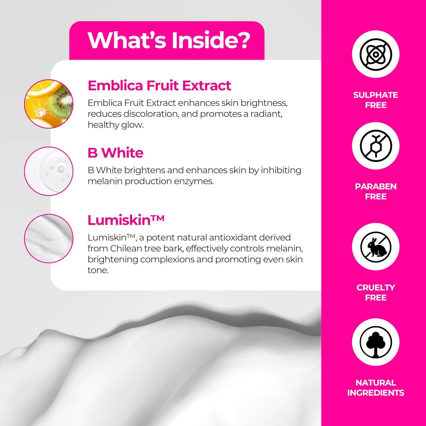 Truly Fair Vitamin C Brightening Serum for women - Hyaluronic Acid Serum for Skincare - Brightening, Anti-Wrinkle Serum - Hydrating, Anti-Ageing