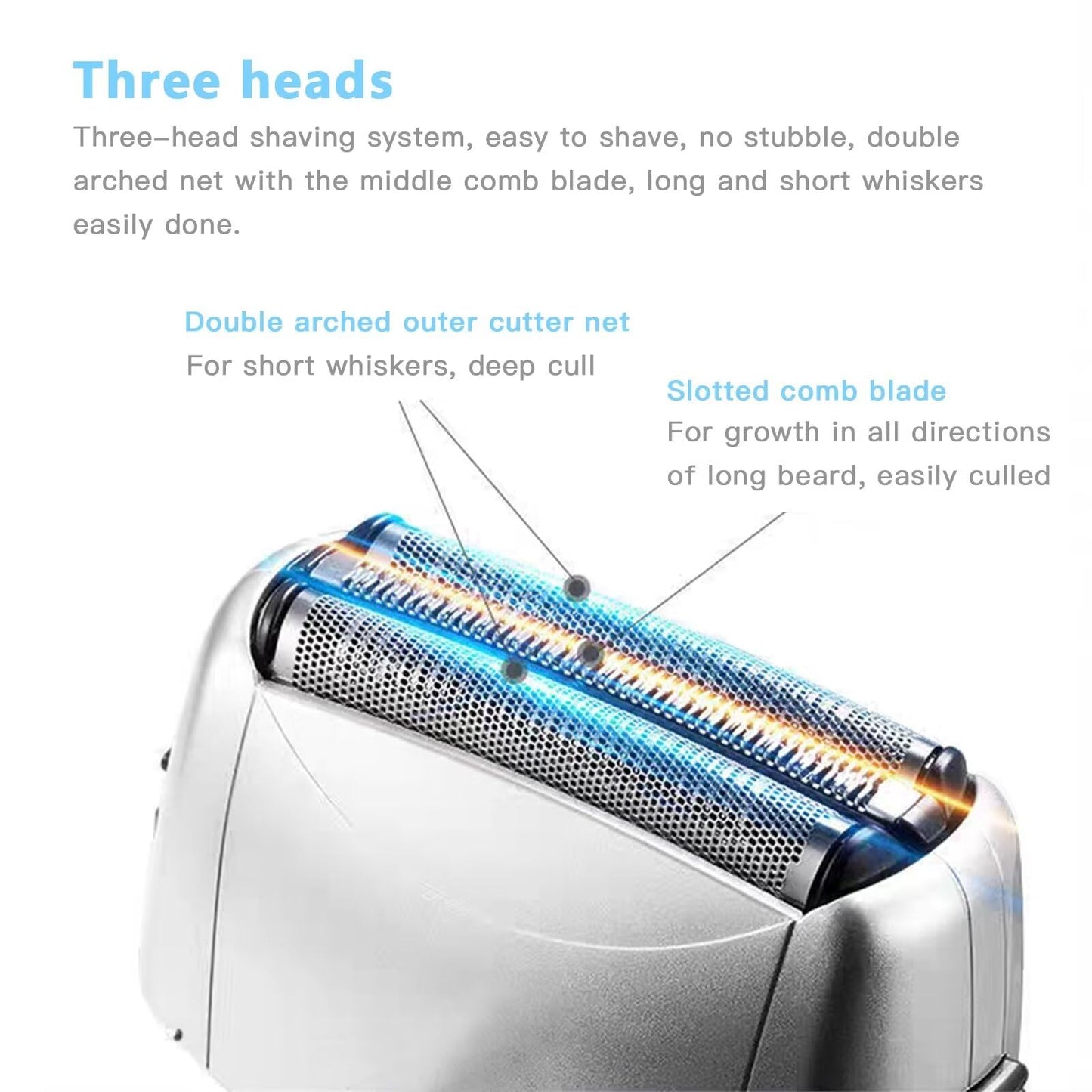Shaver Replacement Outer Foil & Inner Blade for Panasonic:a-rc4 shavers ES8243AA WES9020PC ES8243(A), ES8249, ES8343A, ES8349S, ES8249K Beauty and Personal Care GruDawu