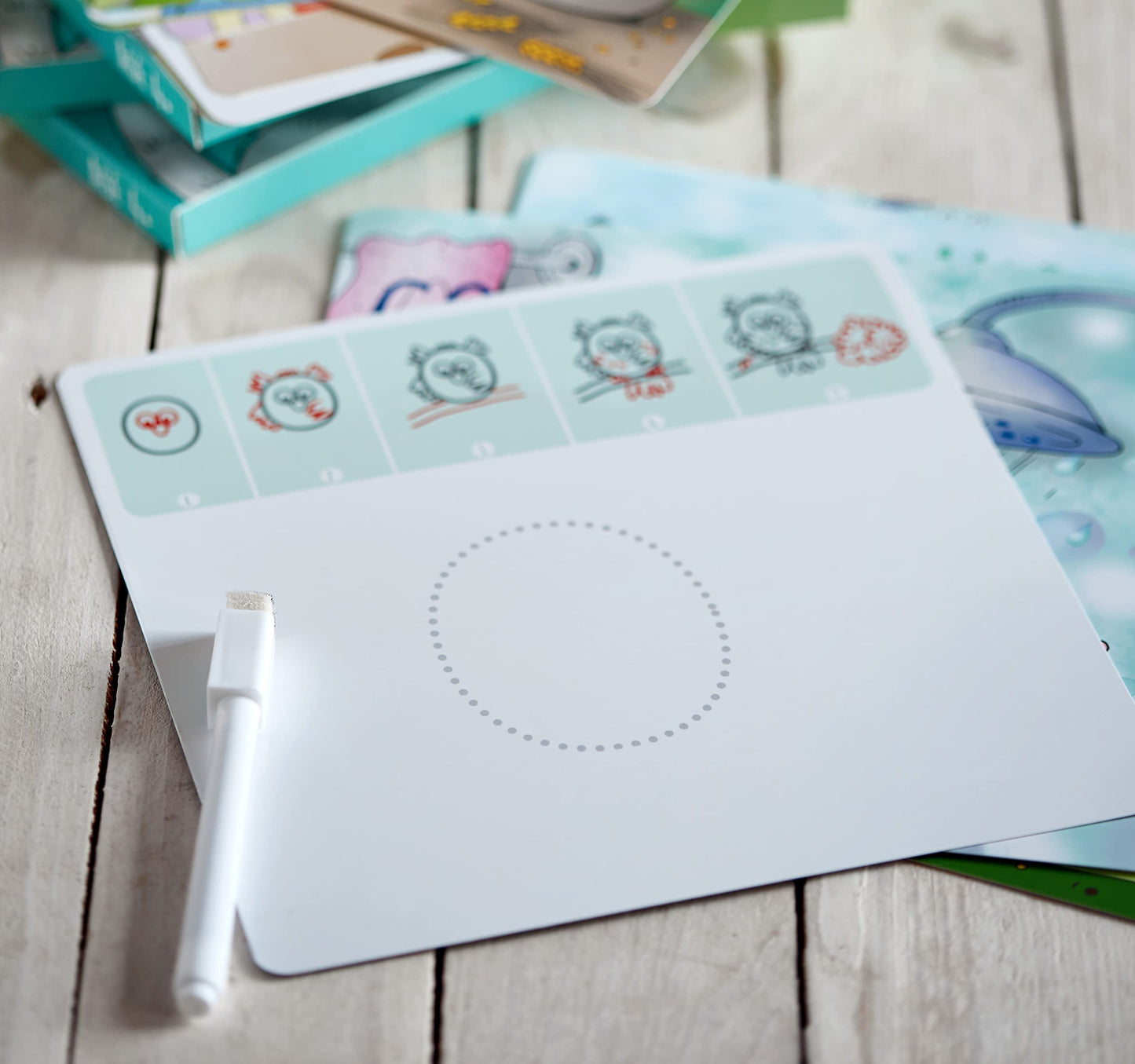 Alphabet Learning Tracing Set – ABC Handwriting Toys & Drawing Educational Game, Preschool Activity Gift for Kids Ages 3–6, Boys & Girls