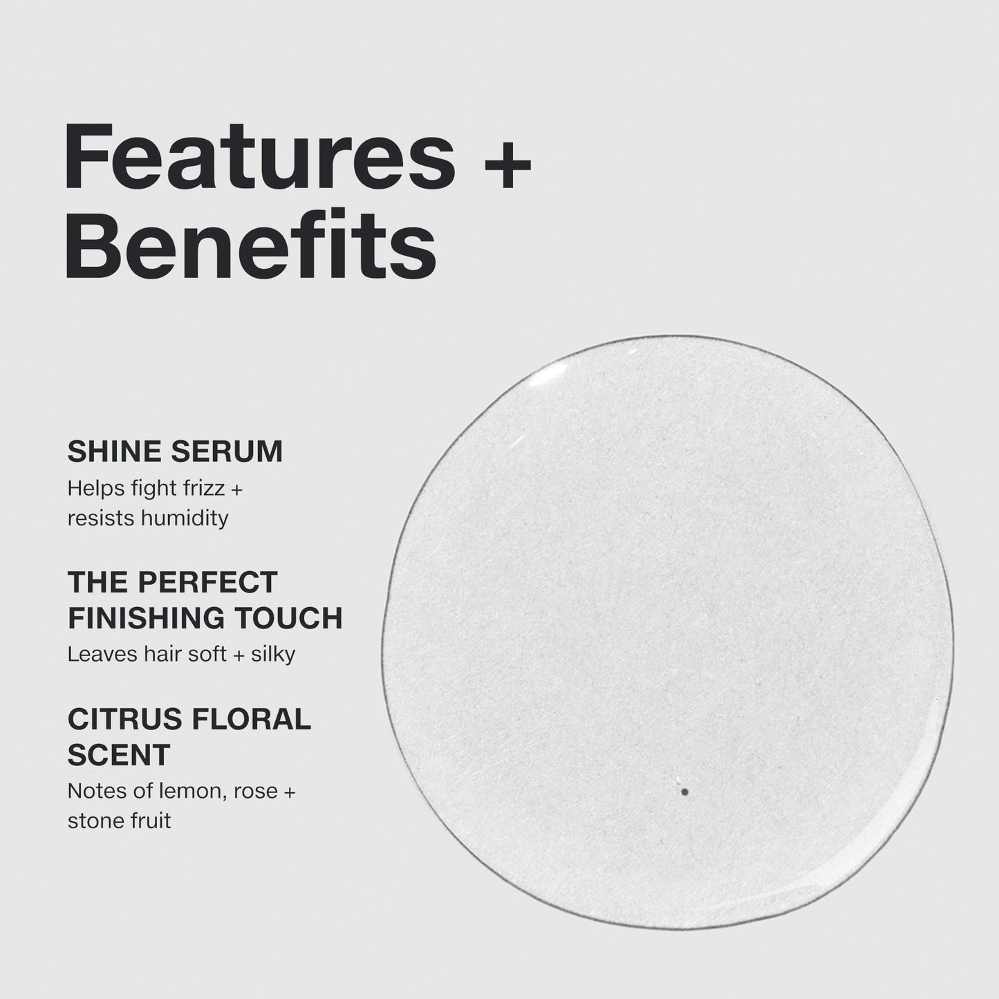 Paul Mitchell Gloss Drops Shine Serum, Frizz-Free Polish, Brilliant Shine, For Medium To Coarse Hair, 2.5 fl. oz