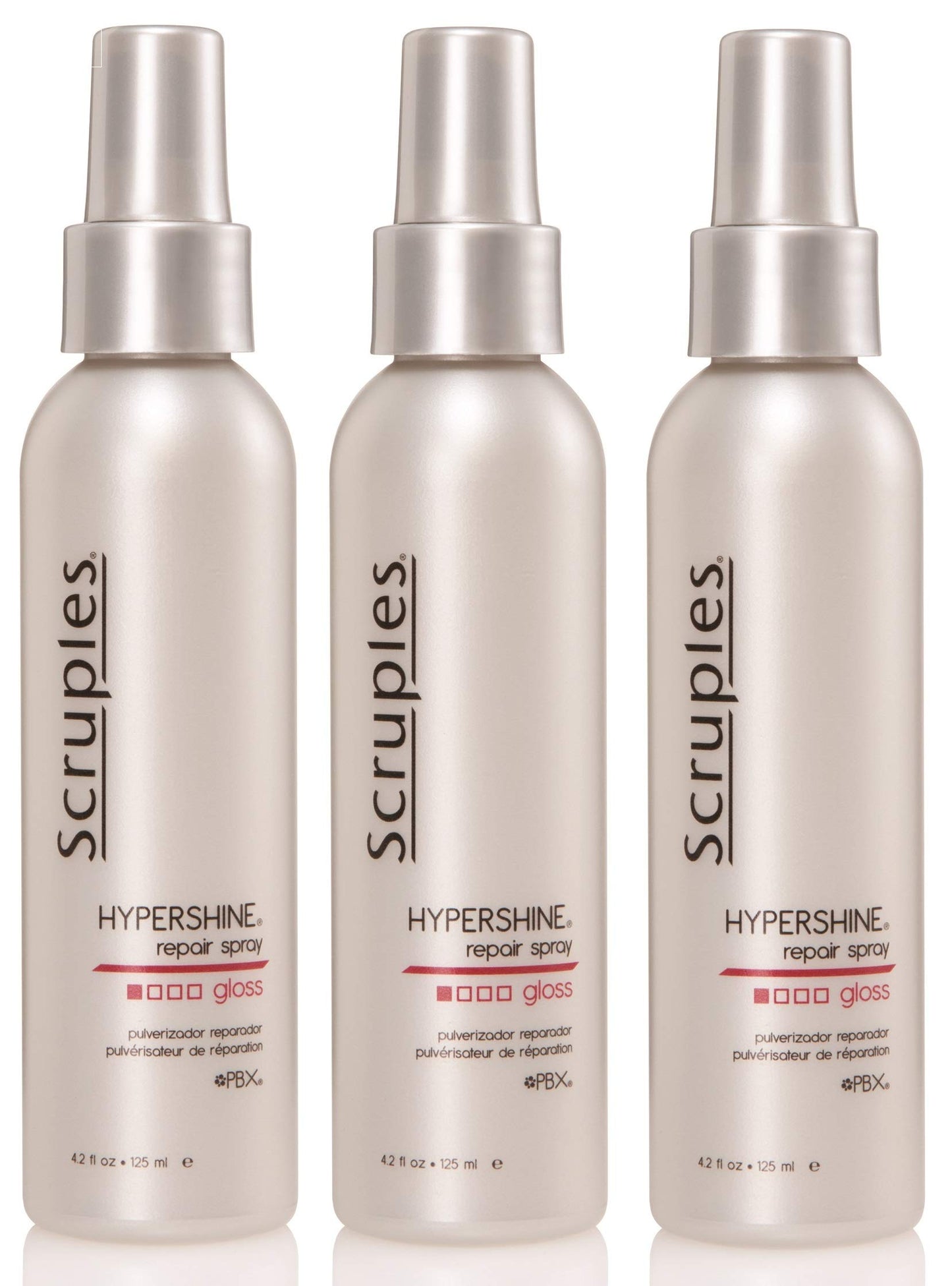 Scruples Hypershine Repair Spray Gloss 125 ml / 4.2 oz Pack of 3