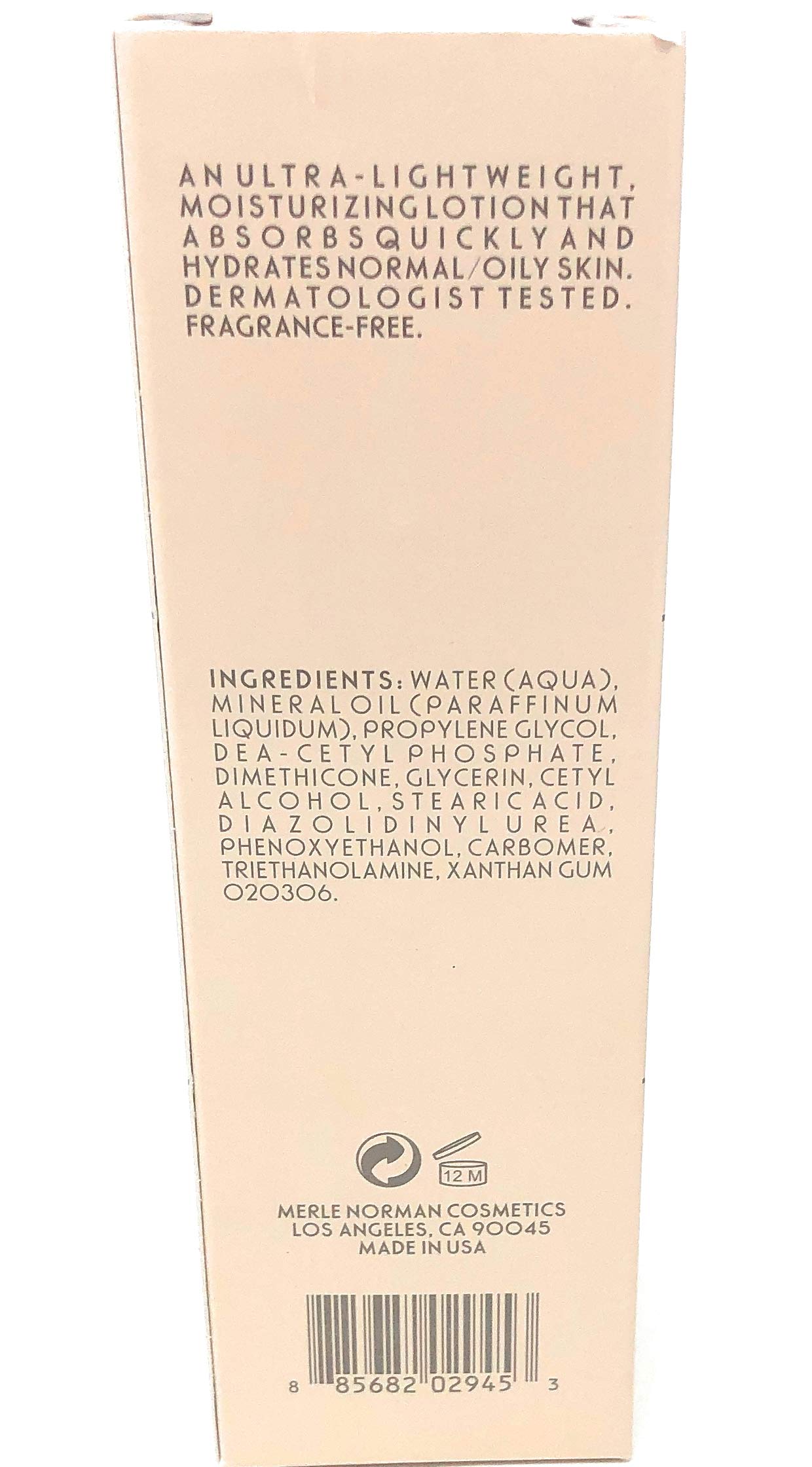 Merle Norman Moisture Lotion