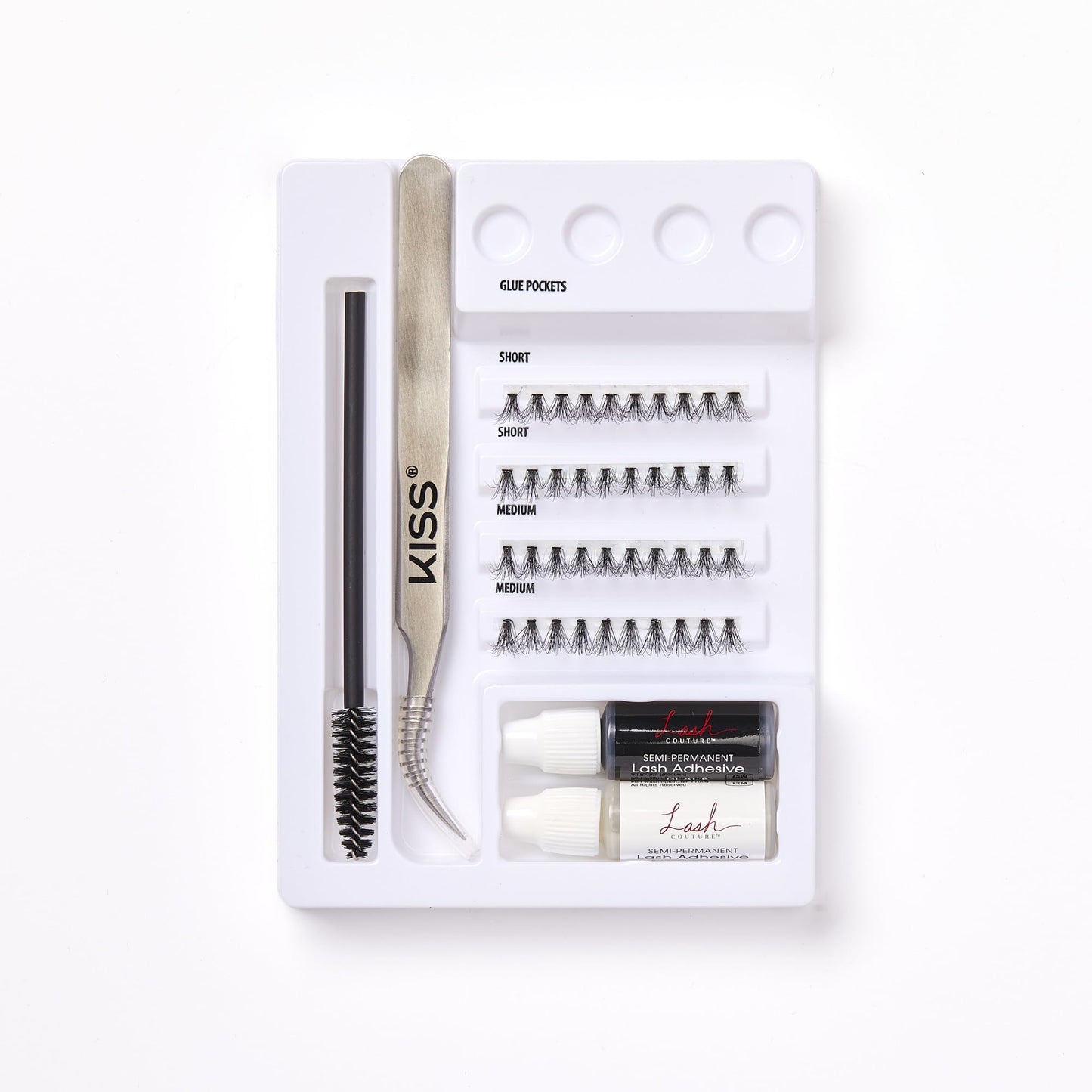 Kiss Lash Couture Luxtensions Faux Lash Extensions Kit (Pack of 2)