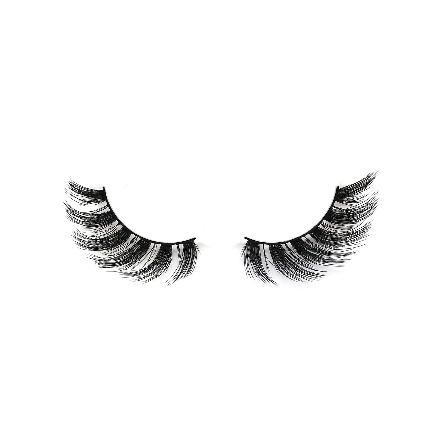 Laflare 3D MINK ANGEL Eyelashes, Soft, Feather-Light, Double-Layer, Voluminous, Glamorous, Fluffy, Striking Look, Reusable Premium Quality False Mink…