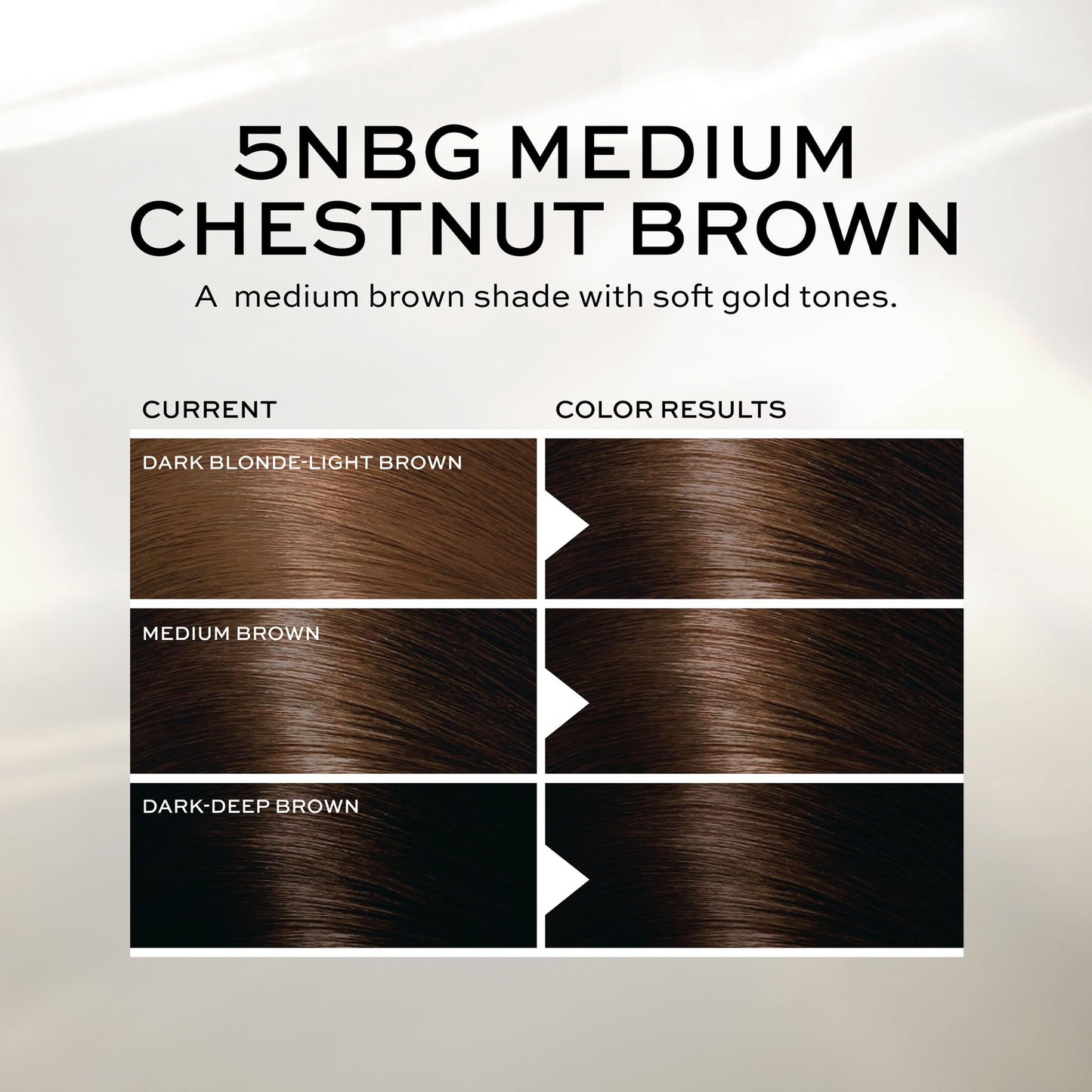 John Frieda Precision Foam Colour, Medium Chestnut Brown 5NBG, Full-coverage Hair Color Kit, Anti-Fade Gray Coverage, Deep Color Saturation Hair Dye