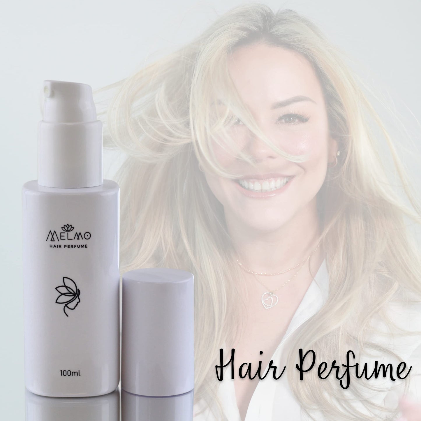 MELMO Hair Perfume - Vegan Organic Fragrance for Women, 100ml Long-lasting Scent with Essential Oils