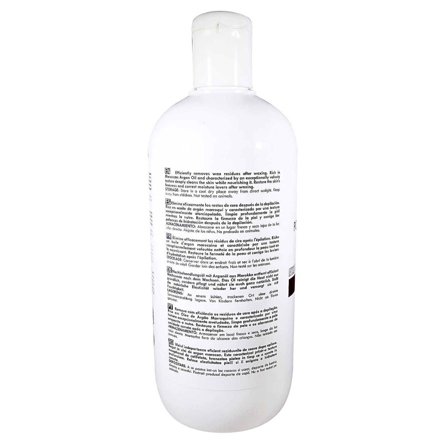 Waxness Spa Choice Post Waxing Residue Removing Oil Argan 16.9 fl oz / 500 ml Beauty and Personal Care Waxness