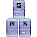 One With Nature Dead Sea Salt Lavender Soap 7oz 3-Pack - Soothing and Exfoliating Soap Bar with Dead Sea Minerals for Face & Body, for Men & Women