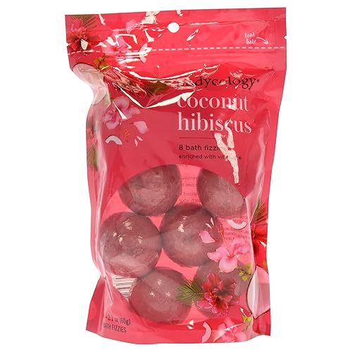 Bodycology Coconut Hibiscus Bath Bomb Women 8 x 2.1 oz