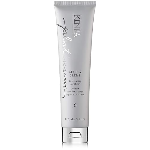 Kenra Professional Platinum Air Dry Crème 6 | Time-Saving Air Styler | Enhances Natural Body | Tames Frizz With Delicate Hold | Natural, Product Free