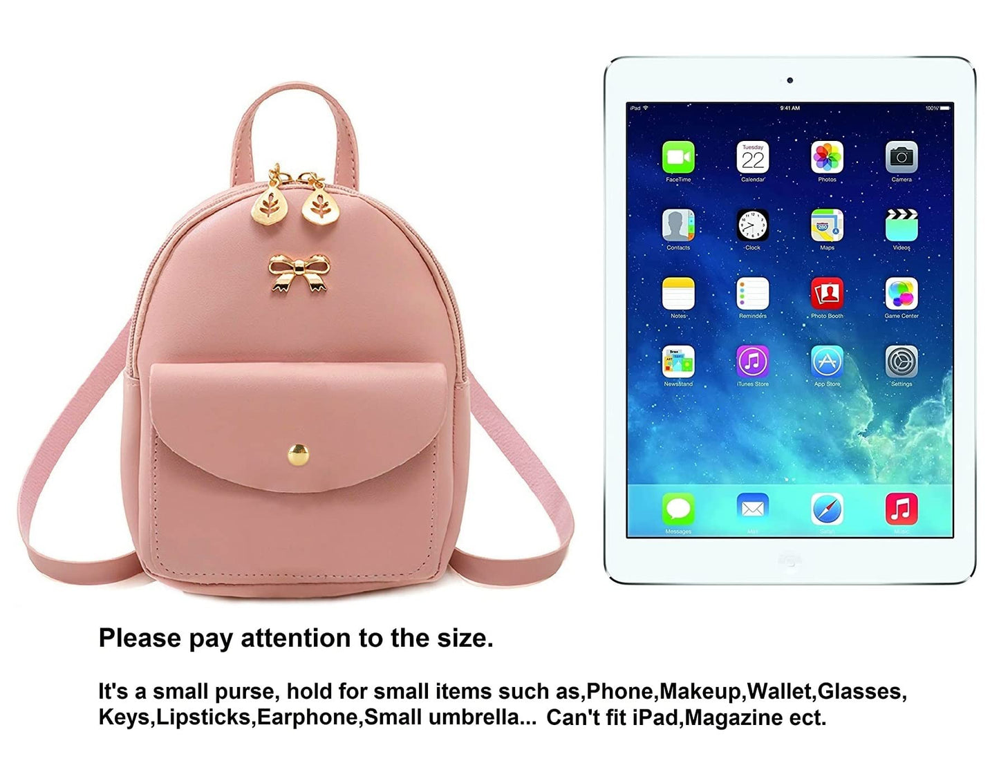 NUWA Mini Backpack Purse for Women Small Backpack for Teen Girl Gifts Trendy Stuff Cell Phone Purse