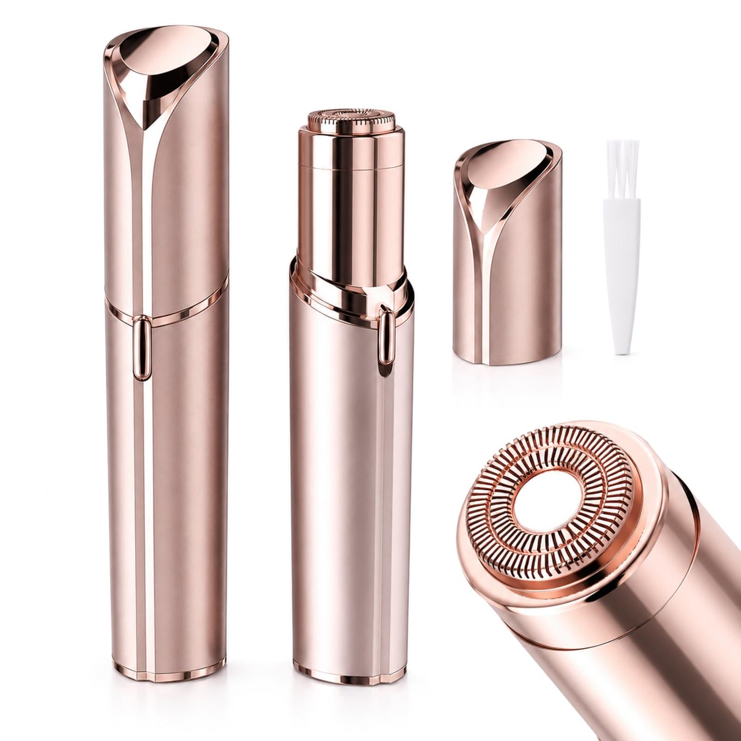 Flawless Facial Hair Remover for Women- as Seen on TV Painless Face Shaver -Mini Hair Remover, Electric Razor Shaver Portable Bikini Epilator Beauty and Personal Care VOEOUFH