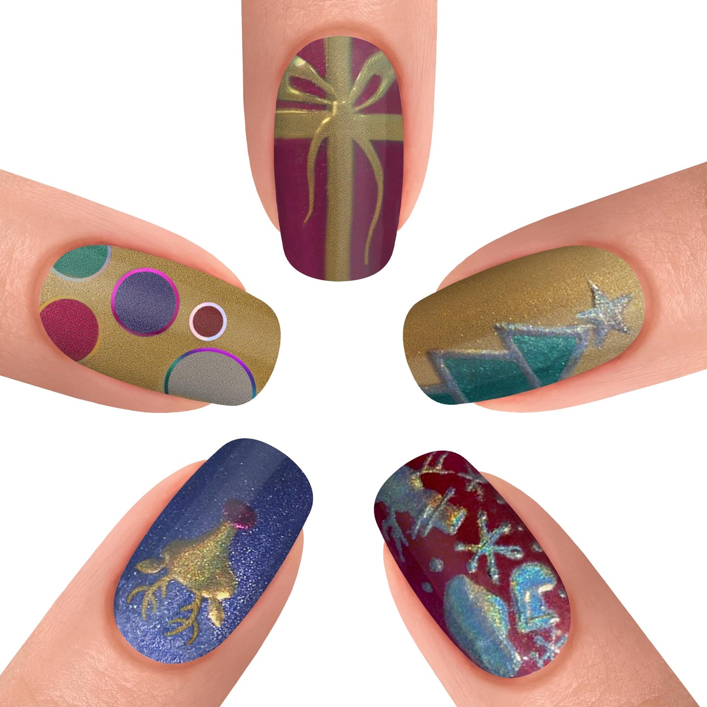 Gelish Holiday Winter Collection A Fuzzy Feeling - Dip Nail Color, Dip Powder Collection, Dip Powder Nail Color, Long-Lasting Dip, 1.5 Oz. (Sleighing