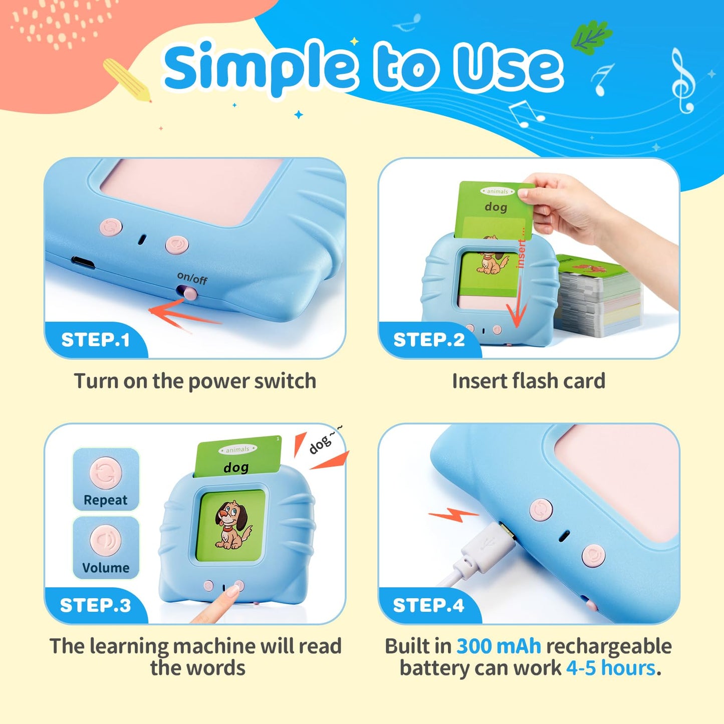 TimingSXD Spanish Flash Cards – Bilingual ABC, Numbers, Colors & Shapes for Toddlers & Preschoolers, English/Spanish Learning Toy for Ages 2+