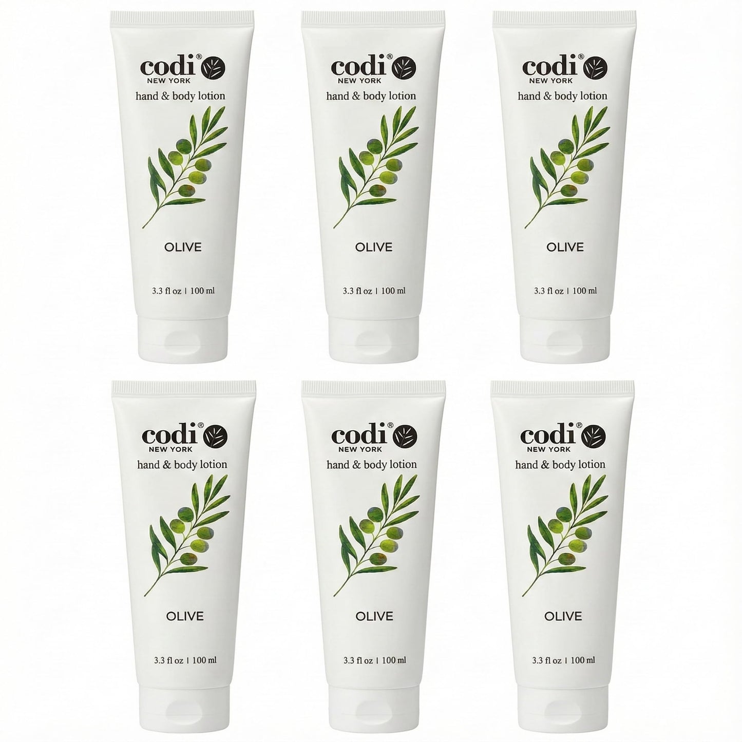 Codi N Codi Olive Hand and Body Lotion 3.3 fl. oz. / 100ml (6)