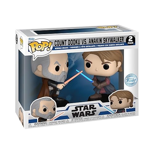 Pop! Star Wars: Count Dooku vs Anakin 2-Pack (Gamestop Exclusive)