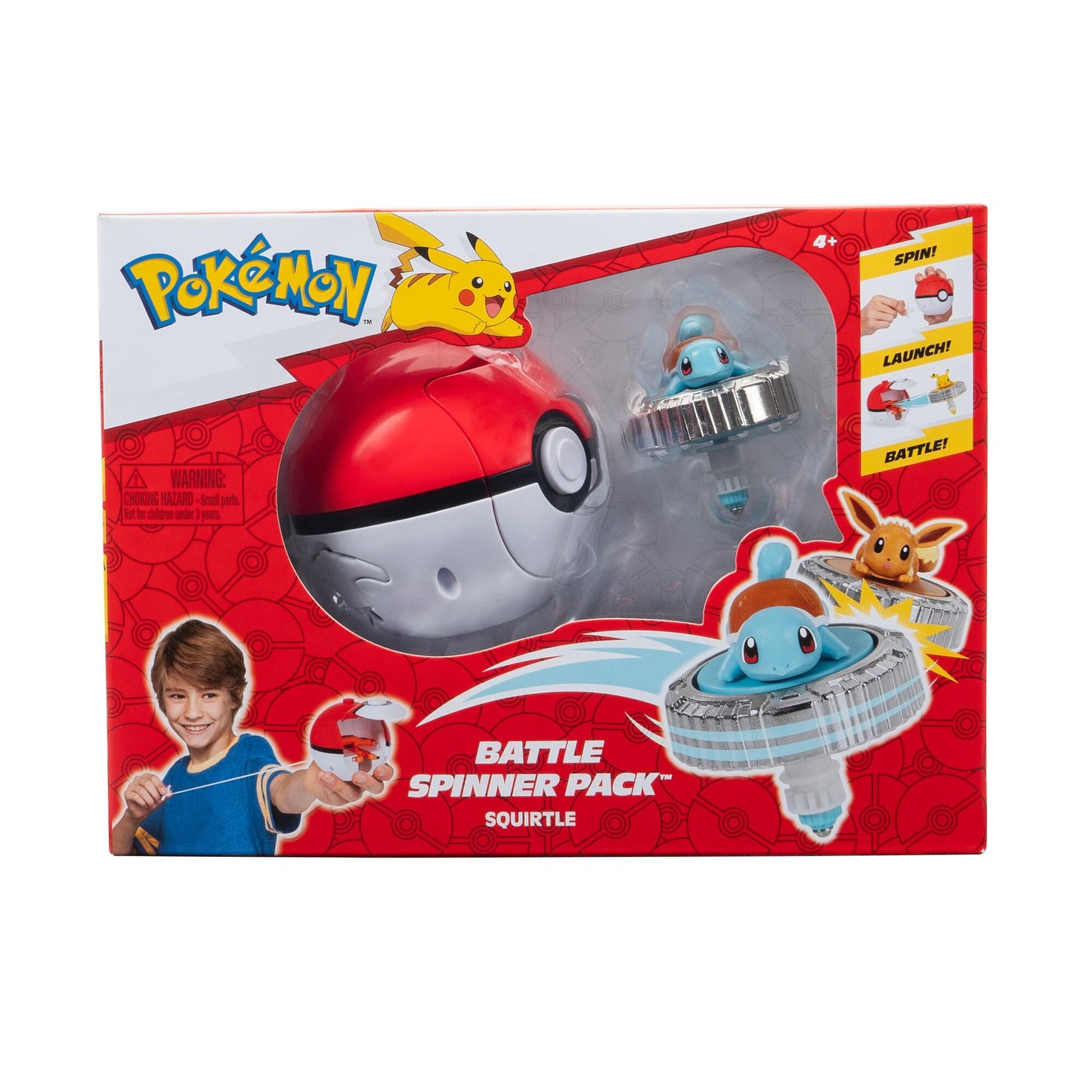 Jazwares Pokemon Battle Spinner Single-Pack Squirtle