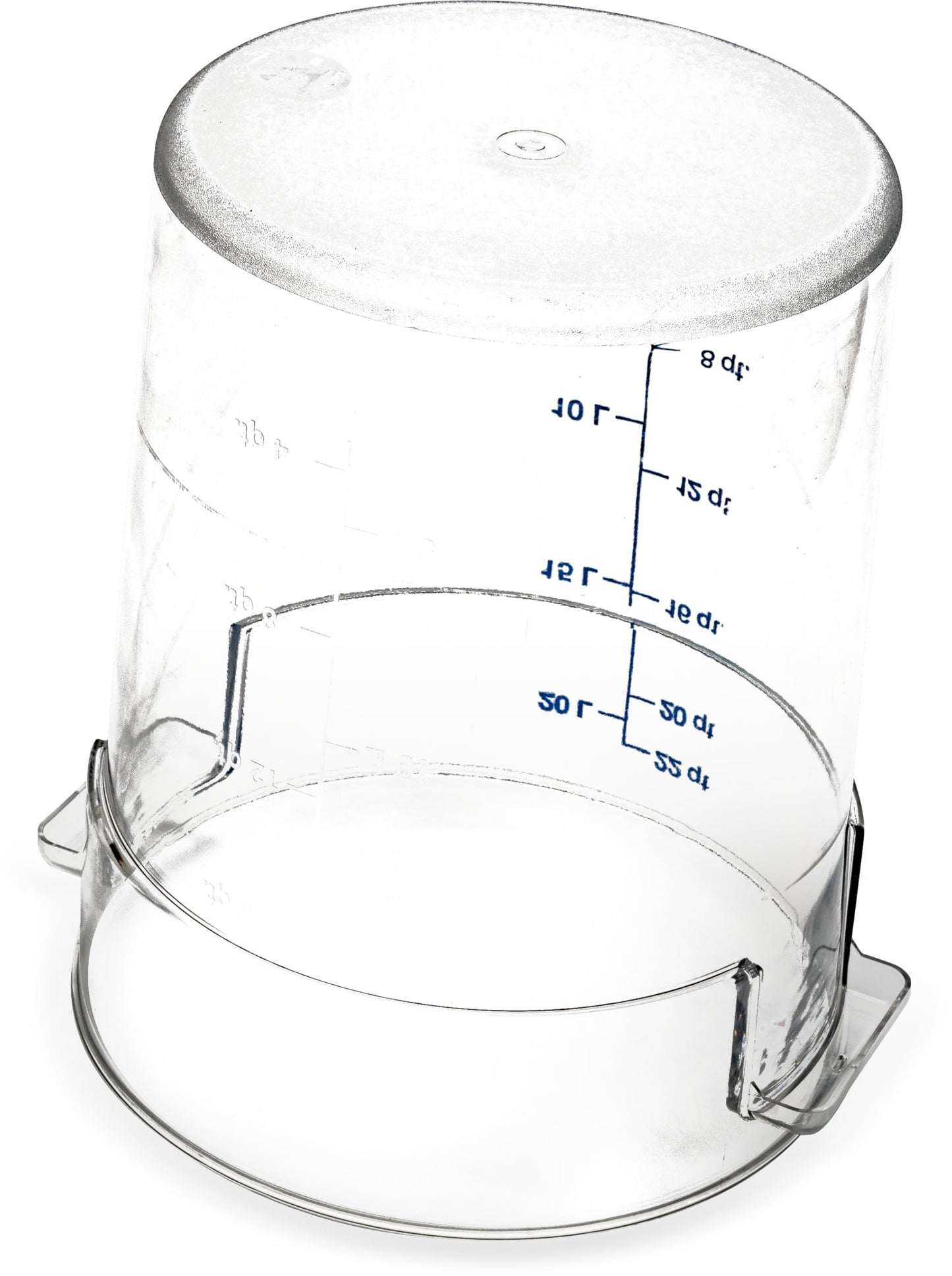 Carlisle FoodService Products Storplus Round Food Storage Container with Stackable Design for Catering, Buffets, Restaurants, Polycarbonate (Pc), 22…