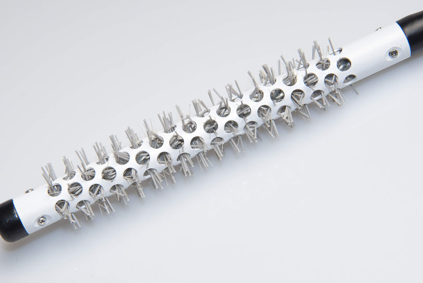 Diane Small Thermal Hair Brush for Blow Drying Curly Hair, Mini Round Wood Brush, 3/8"