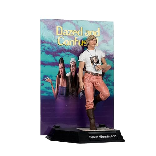 David Wooderson (Movie Maniacs: Dazed and Confused) 6" Posed Figure w/McFarlane Toys Digital Collectible