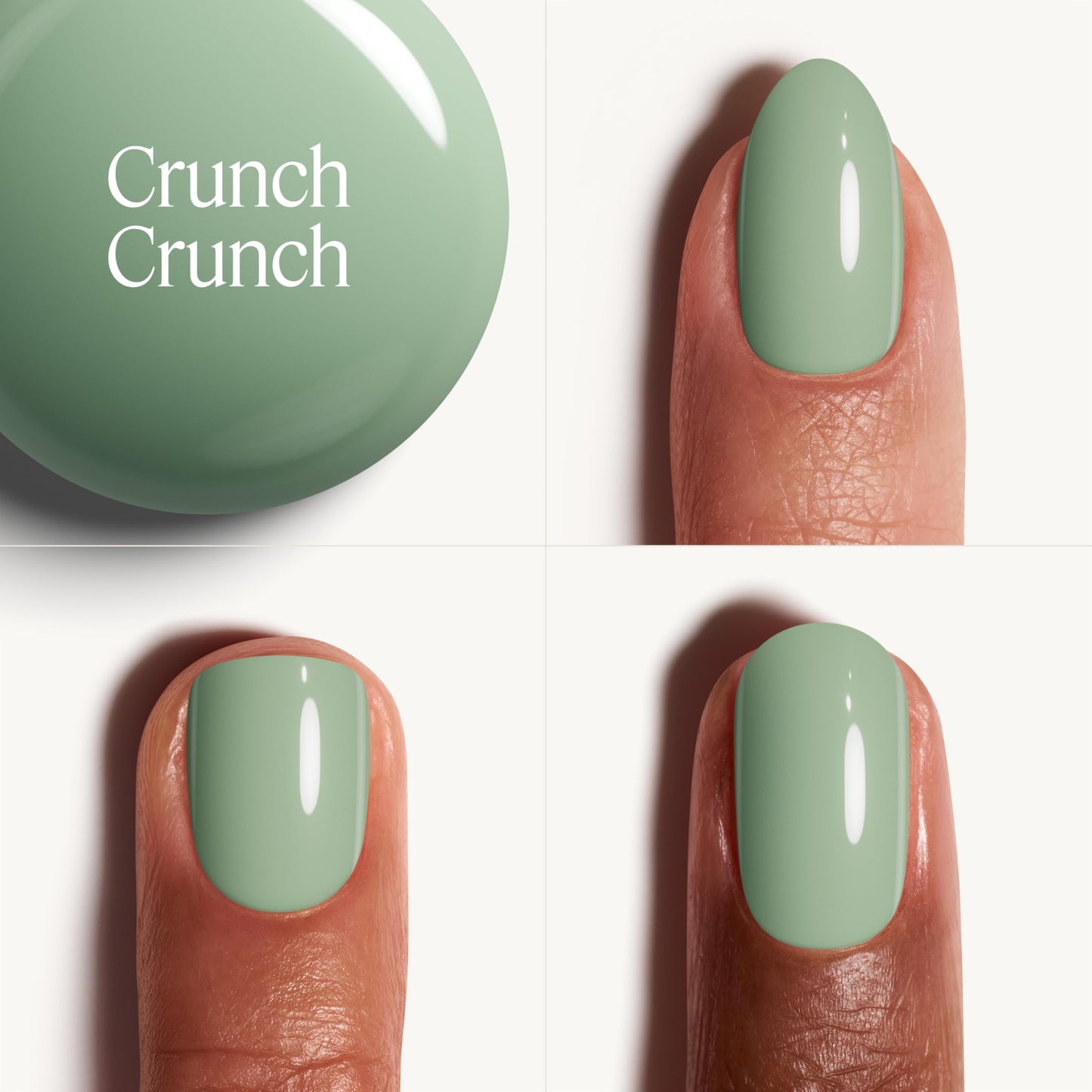 essie Nail Polish, Salon-Quality Green Nail Polish, Gourmet Grocery, Vegan, Crunch Crunch, 0.46 fl oz Beauty & Personal Care essie