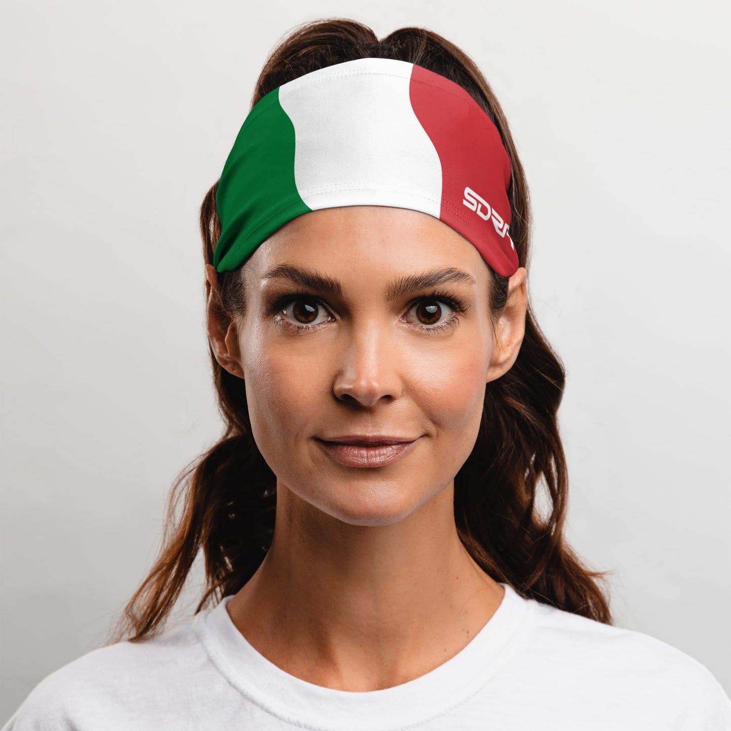 Suddora Italy Tapered Headband - for Workout, Sports, Costume and National Team Accessories