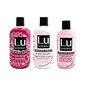 LATINUS BEAUTY RESCUE Collection, Impossible Keratin Anti-Frizz Shampoo (12 oz) + Conditioner (12 oz) + Leave-In Cream (8 oz) for Dry, Damaged Hair