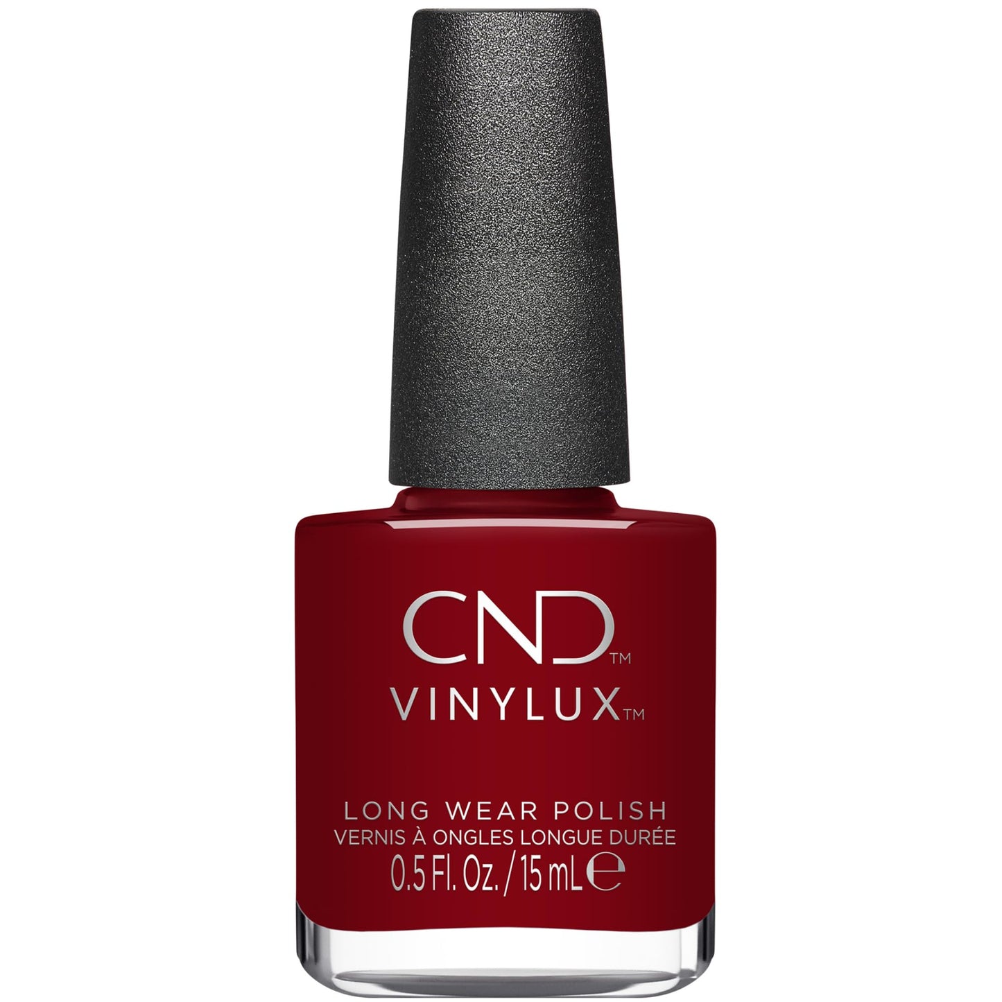 CND Vinylux Longwear Red Nail Polish, Gel-like Shine & Chip Resistant Color, Books & Beaujolais, 0.5 fl. oz