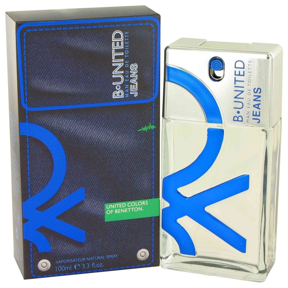 United Colors of Benetton B-united Jeans By United Colors of Benetton For Men Eau De Toilette Spray, 3.3-Ounce / 100 Ml