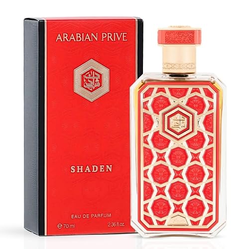 RASASI Arabian Prive Shaden Eau de Parfum Spray 70ml (2.36 Oz) | Luxury Warm Spicy Perfume with Raspberry, Rose & Sandalwood | Luxurious Arabian
