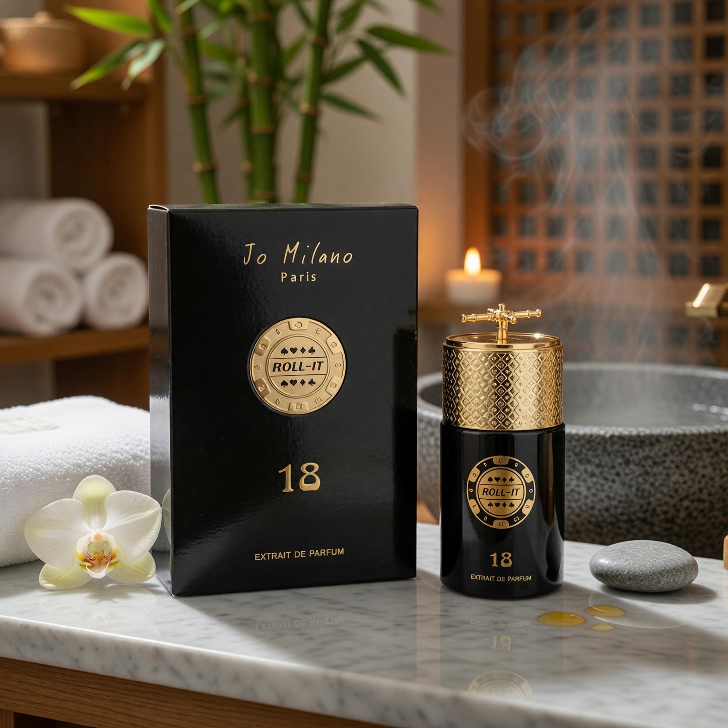 Jo Milano Roll It #18 Extrait De Parfum Spray, 3.4 Ounce (Unisex)