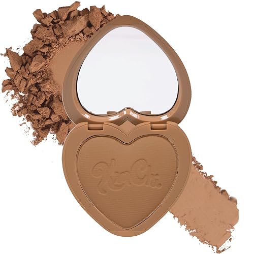KimChiChic Beauty Thailor Bronzer, Silky Matte Finish for a Sun-Kissed Glow, Buildable Formula, Heart-Shaped Compact with Mirror, Cruelty-Free, I Went