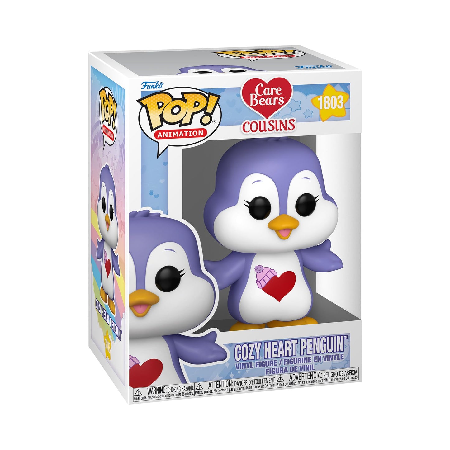 Funko Pop Animation: Care Bear Cousins - Cozy Heart Penguin - Care Bears - Collectable Vinyl Figure - Gift Idea - Official Merchandise - Toys…