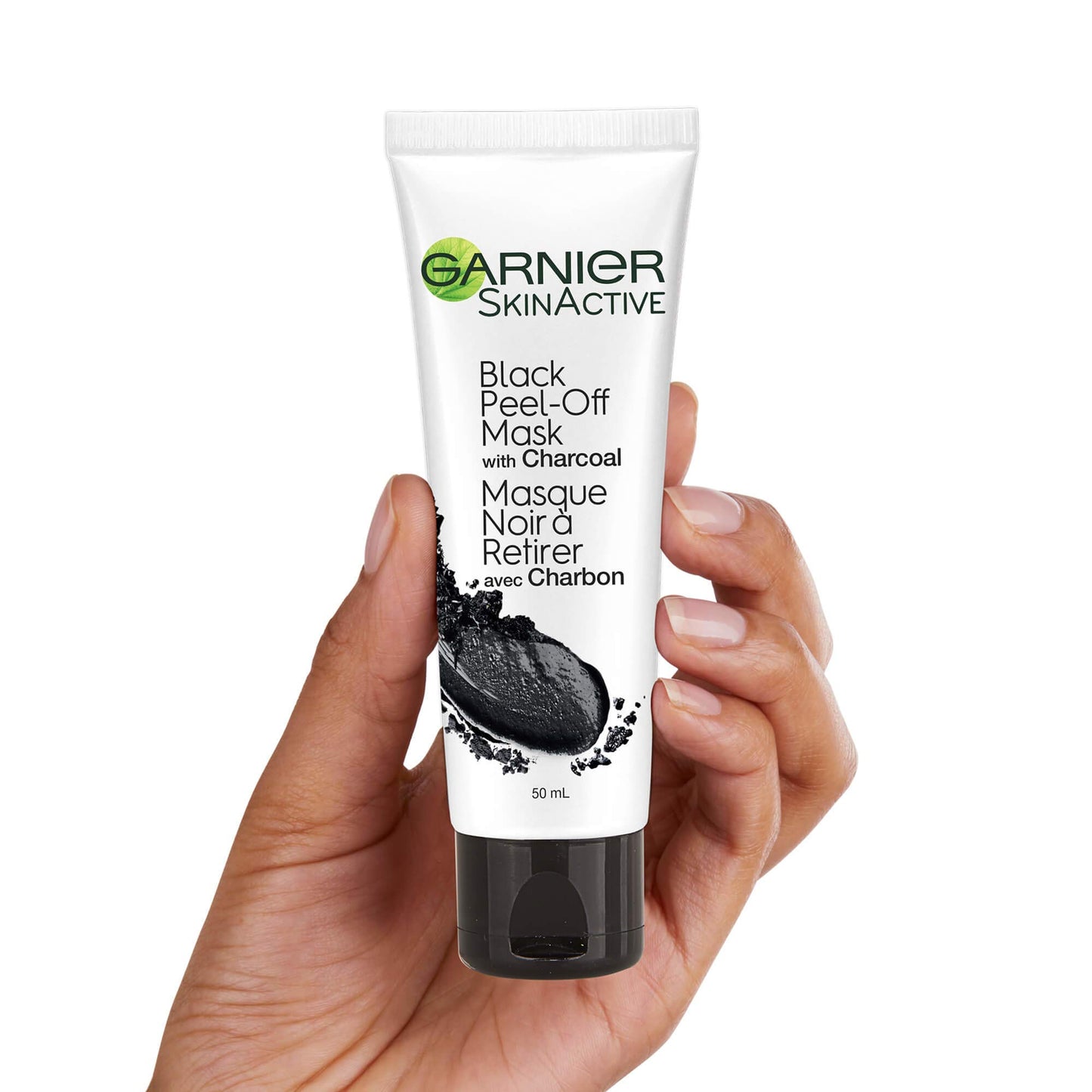 Garnier Black Peel Off Mask With Charcoal Facial Treatments 1.7 fl oz, Clean+