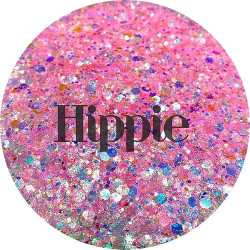 Pink Polyester Glitter | Craft Glitter | Glitter for Arts & Crafts | Tumblers | Cosmetics | Nails | Epoxy Resin Art | Slime | DIY | Body Glitter | 1