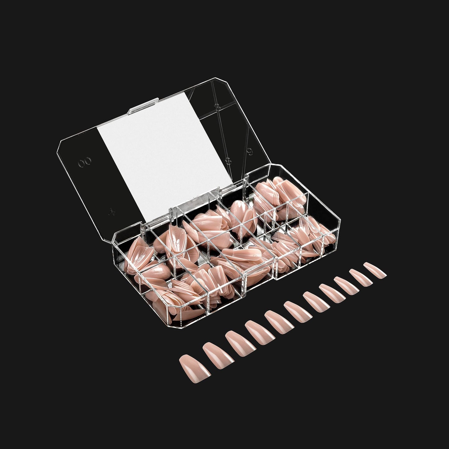 Apres Neutrals Gel-X Maisie Box Of Press On Nails, 11 Sizes 00-9, Soft Gel Nail Tip Box (150pcs) (Natural Coffin Medium, 150pcs) Beauty & Personal Care APRÉS
