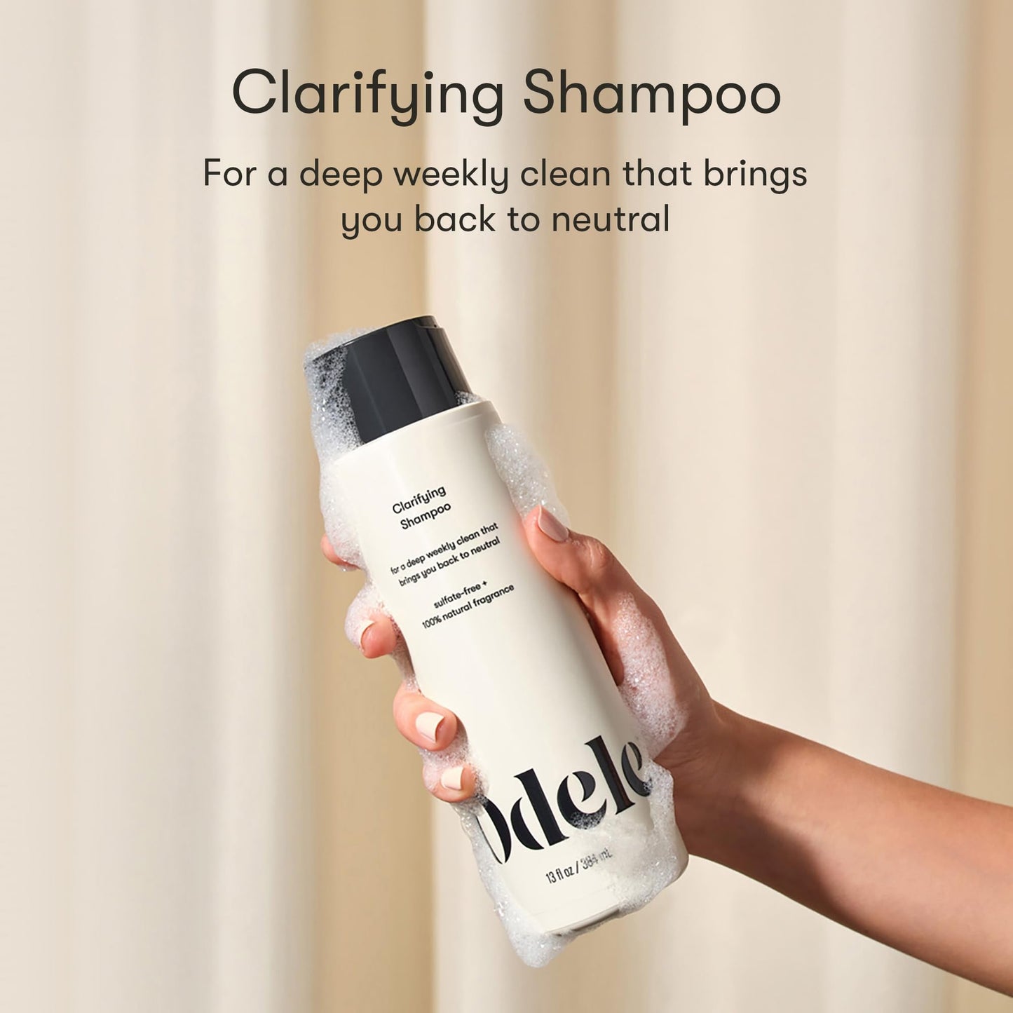 Odele Clarifying Sulfate-Free Shampoo, Deep Weekly Clean, 13 fl oz (1-Pack) Beauty and Personal Care Odele
