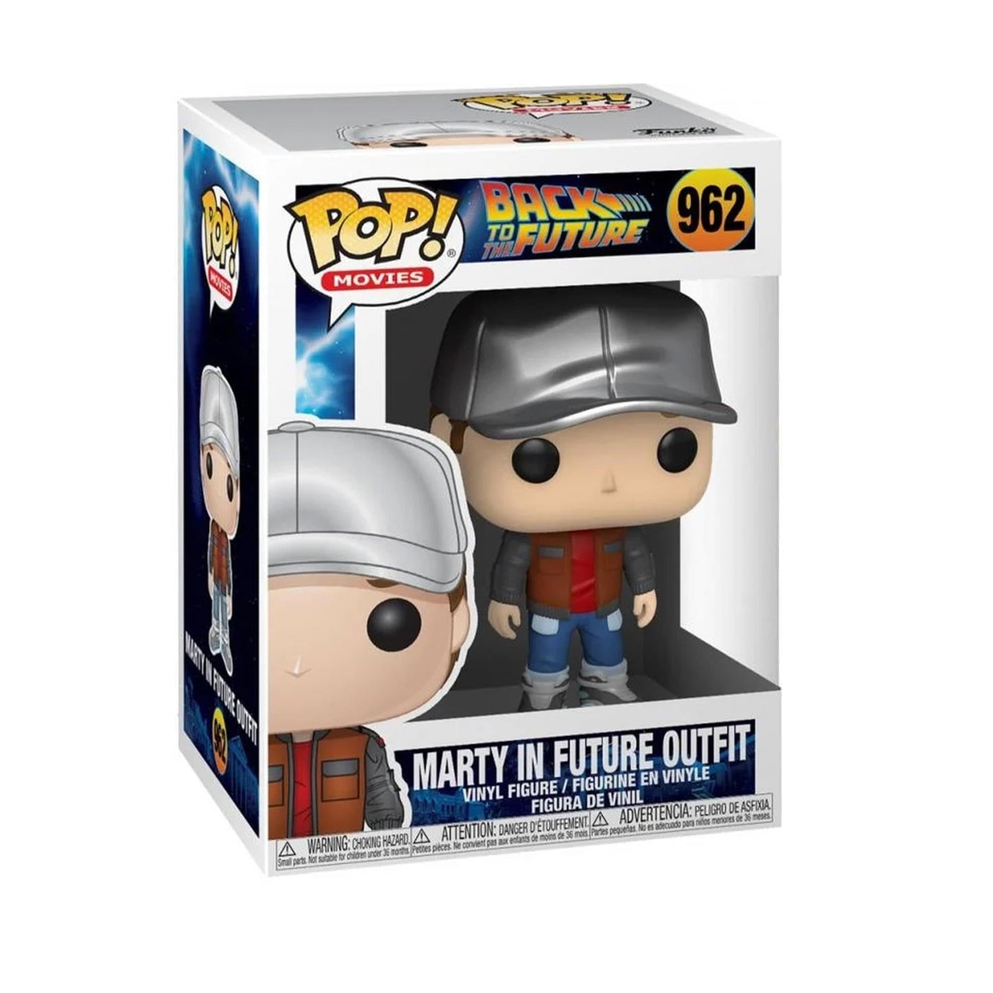 Funko Pop! Movies: Back to The Future - Marty in Future Outfit