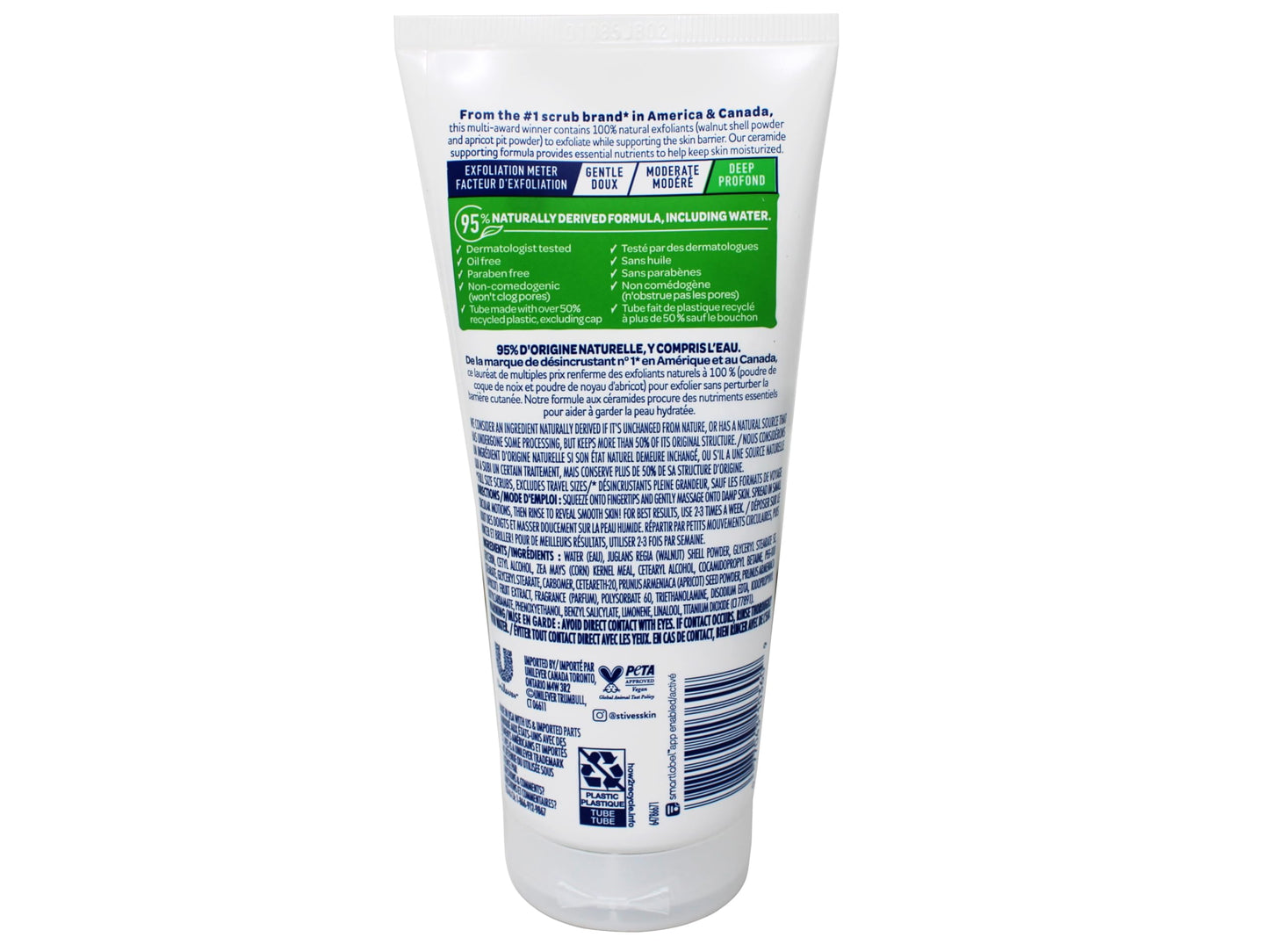 St. Ives Fresh Skin Apricot Scrub, Invigorating, Oil Free 6 Oz (Pack of 3) by St. Ives