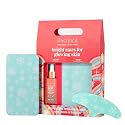 Pacifica Glow Baby Brightening Serum & Reusable Face Mask Set - Vitamin C + Glycolic Acid for Radiant Hydrated Skin, Clean Vegan Skincare Gift Kit