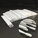 Disposable Micro Applicator Brushes Dental Brush for Oral/Eyelash Extensions Makeup 400pcs (White)