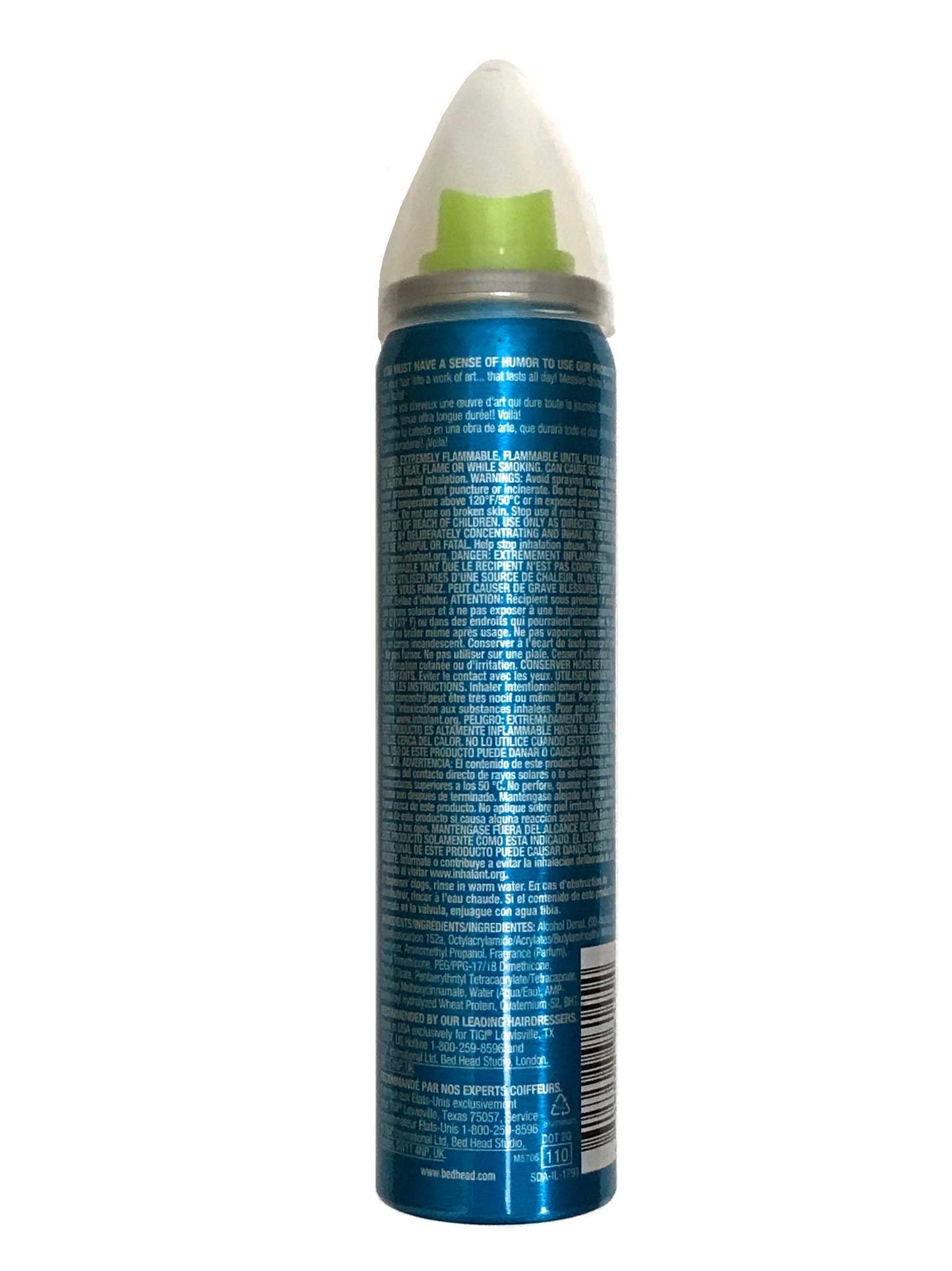 BED HEAD by Tigi, MASTERPIECE SHINE HAIR SPRAY 2.4 OZ