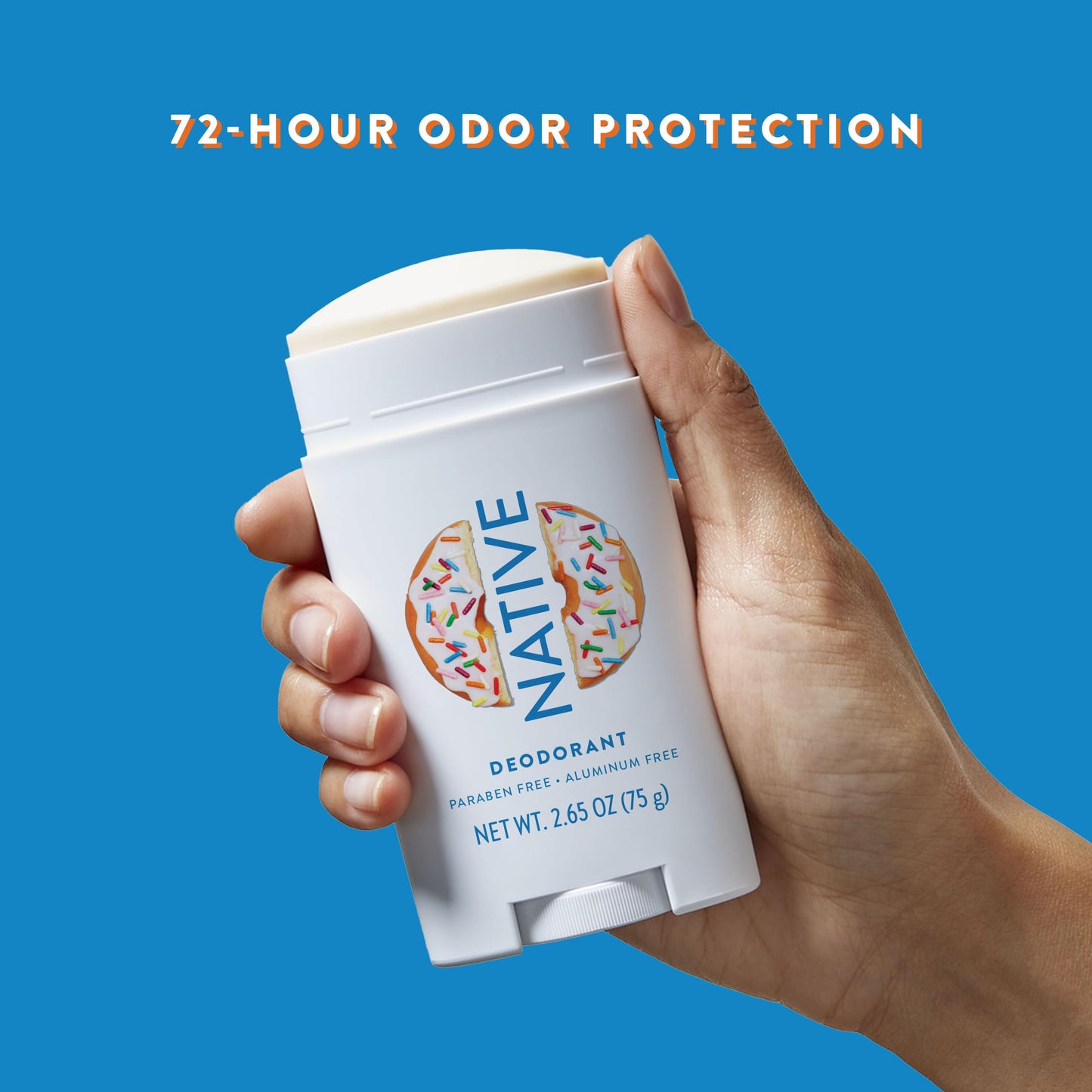 Native Deodorant | Limited Dunkin Donuts Edition | Aluminum Free with Baking Soda, Probiotics, Coconut Oil and Shea Butter | Vanilla Sprinkle 2.65oz Beauty and Personal Care Native