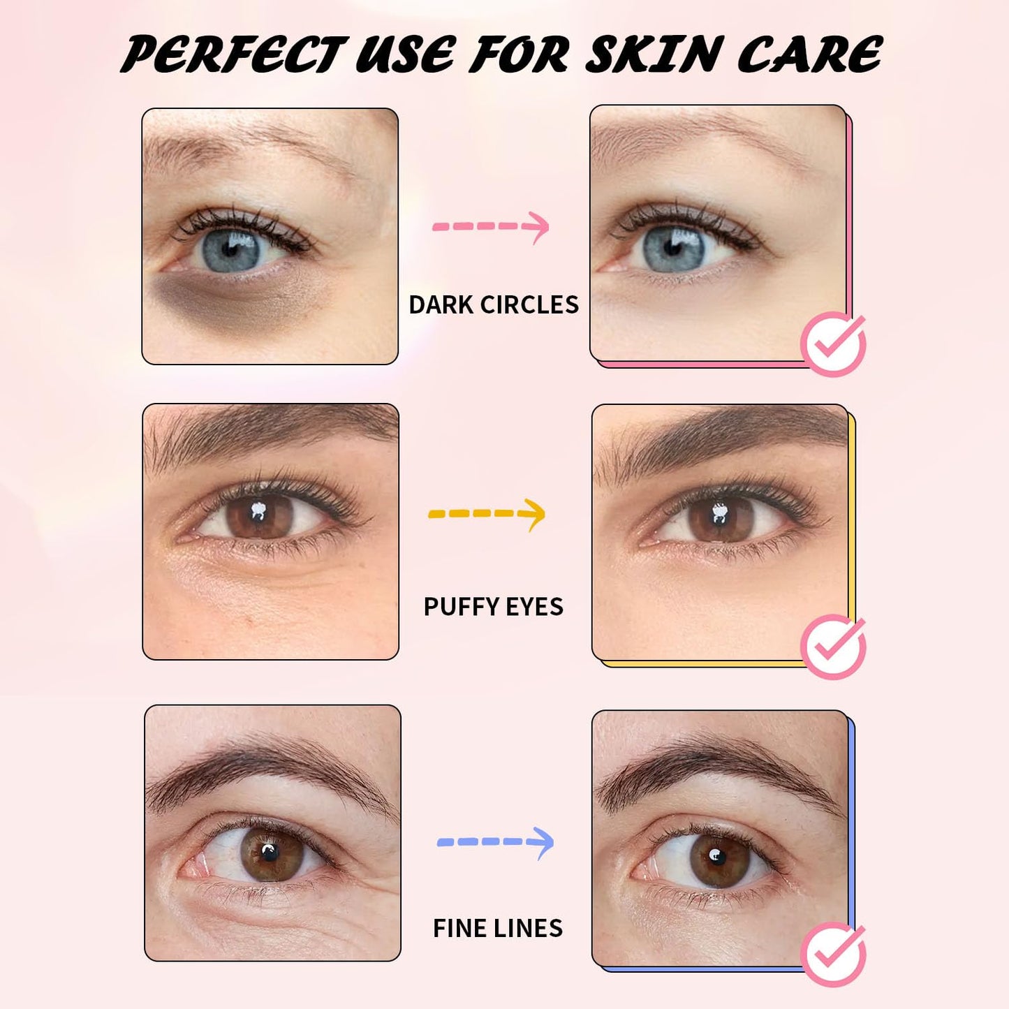 Onespring Eye Masks (24 Pairs) - Gift for Her - Caffeine, 24K Gold and Retinol Under Eye Patches for Puffy Eyes, Dark Circles & Fine Lines Beauty and Personal Care Onespring