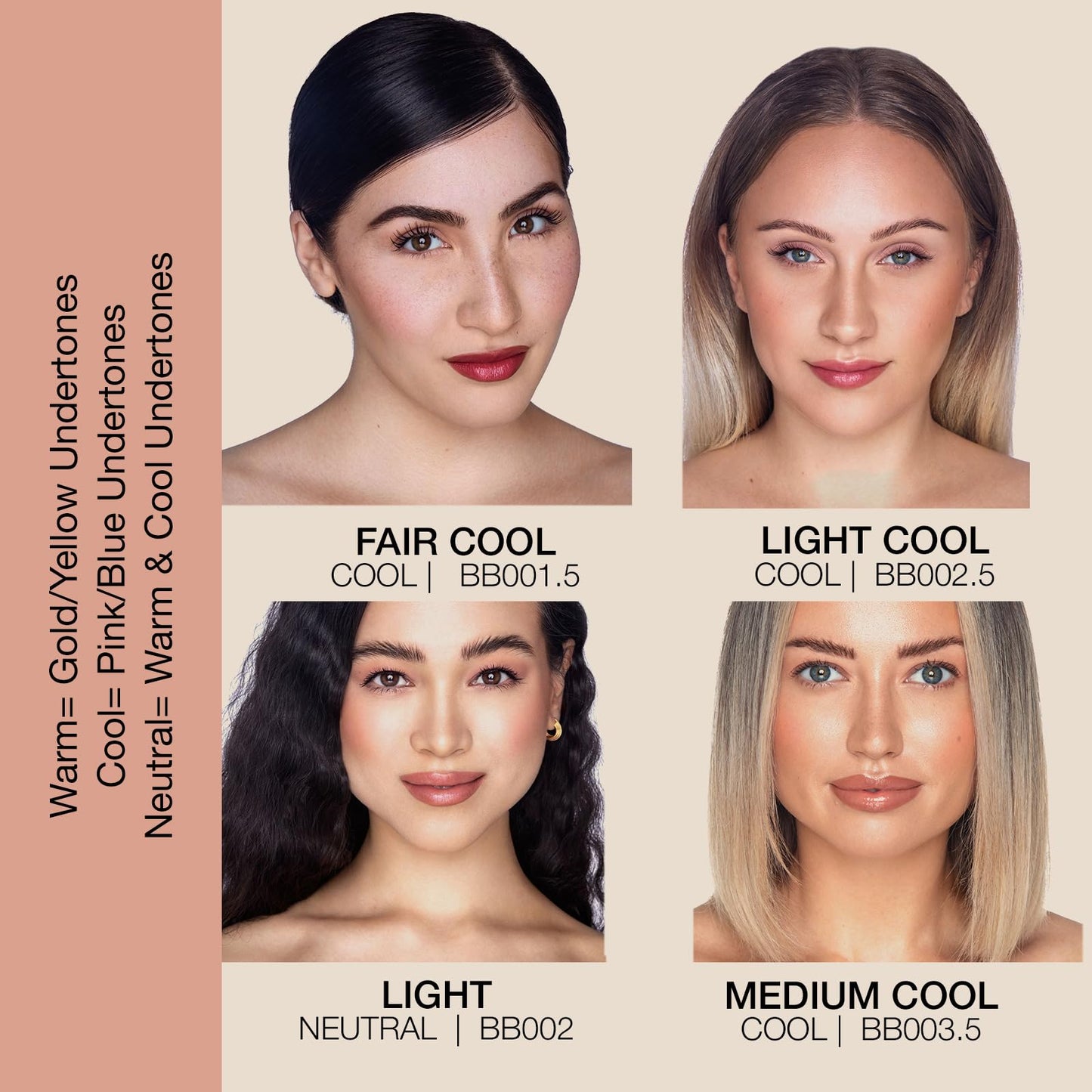 Bellapierre BB Cream SPF 20 - Mineral Sunscreen & Liquid Foundation, Lightweight Face Moisturizer with Buildable Coverage, Matte Finish, Non-Toxic