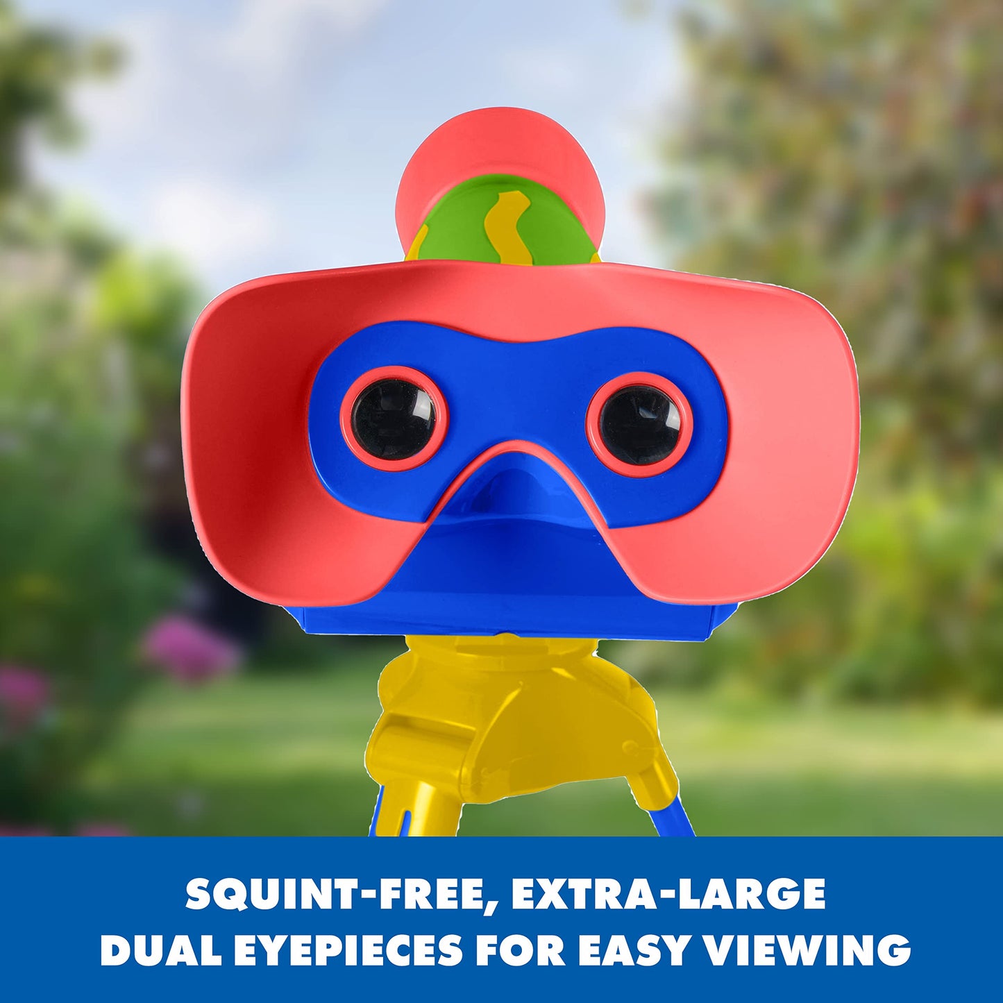 Educational Insights GeoSafari Jr. My First Telescope – Beginner Kids Space Toy, STEM Learning Science Gift for Boys & Girls Ages 4+