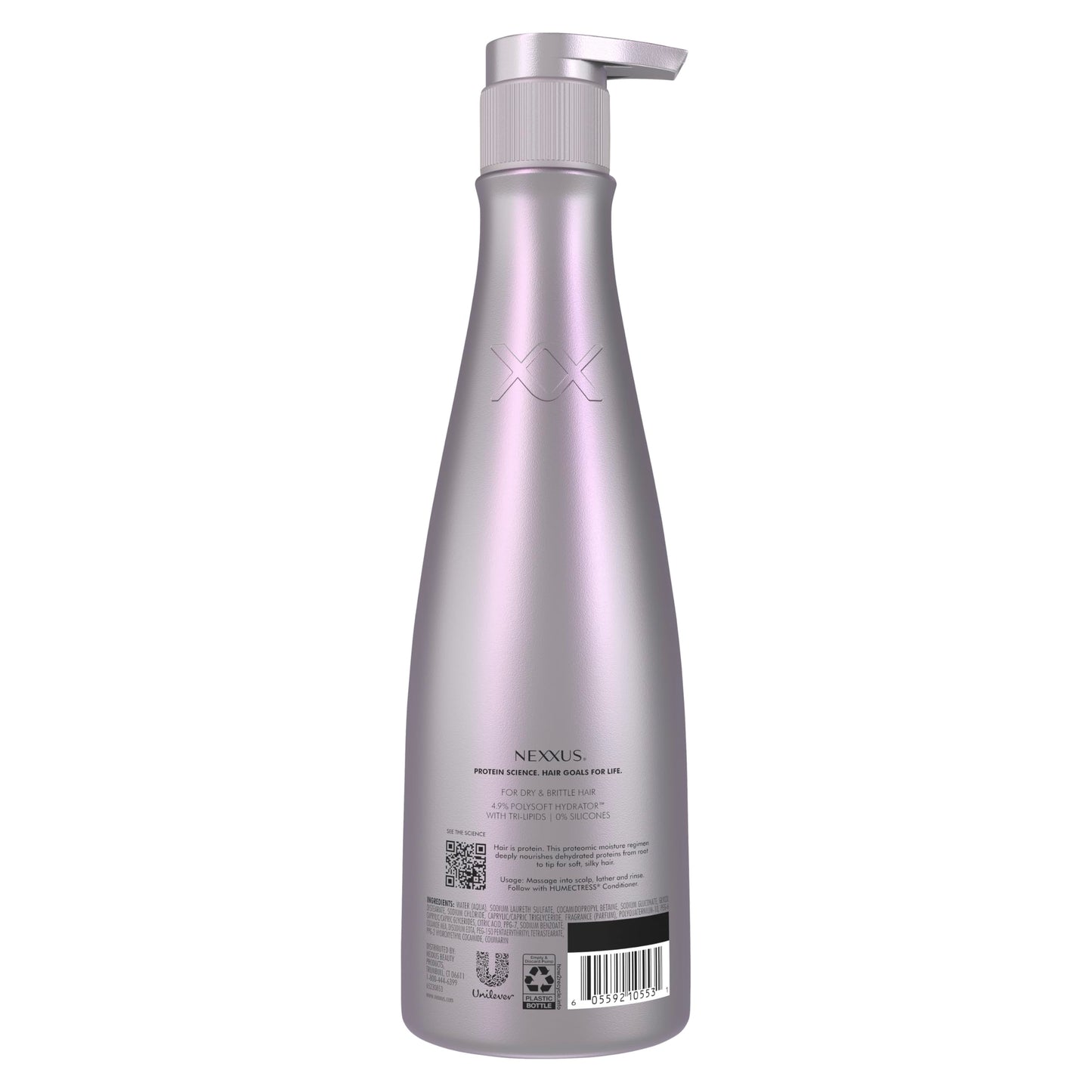 Nexxus Therappe Shampoo Ultimate Moisture For Dry Hair Silicone-Free 13.5 oz